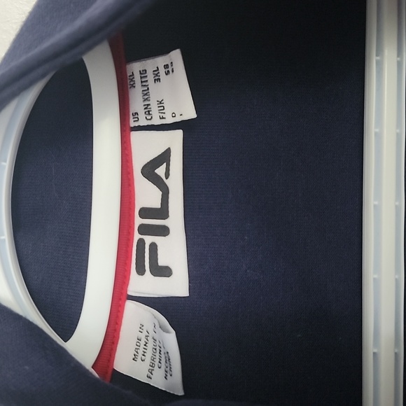 Fila Size XXL Zip Up Sweater - Picture 2 of 4